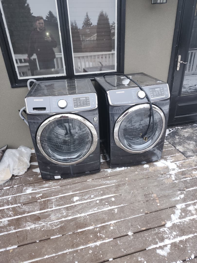 Photo of Samsung Washer and Dryer