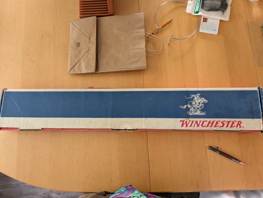 Photo of BNIB Winchester 94 from 1979