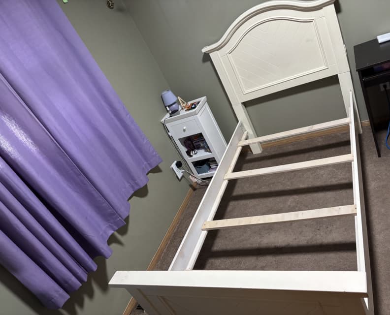 Photo of Solid Wood Twin Bed 