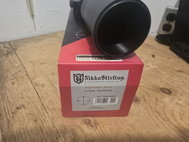 Nikko Stirling 6-24x56 Half Mil Dot scope - 2 - 1753755746434_1000008029