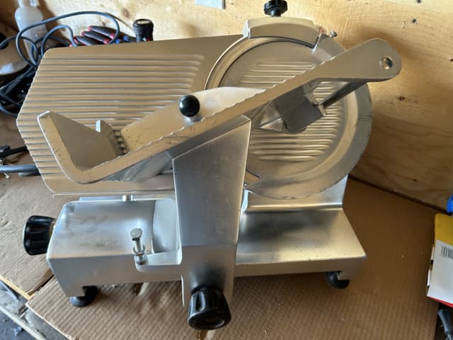 Omega 10” meat slicer  - 1 - 1754015974973_IMG_5325
