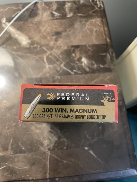 Photo of Federal Premium bonded tip 300 win mag ammo