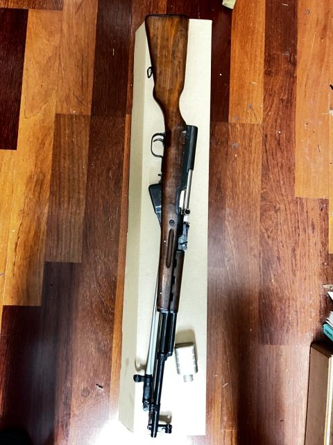 Photo of SKS  Chinese SKS blade rifle 