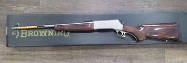 Photo of NEW Browning BLR STAINLESS WALNUT PISTOL GRIP 6.5 creedmoor  - 2