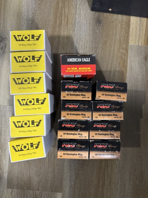 Huge Ammo Sale12 GA .44 REM MAG .22LR 9MM .45acp .223 7.62x39 - 13 - 1736214151597_IMG_4191