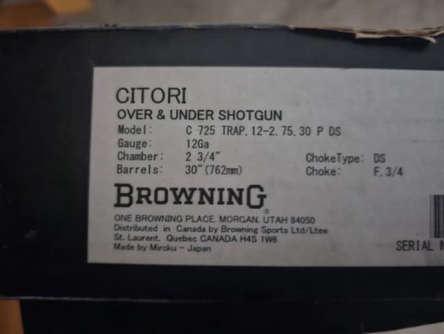 WTS: Browning Citrori 725 12 ga Trap - 5 - 1740944621703_6570040