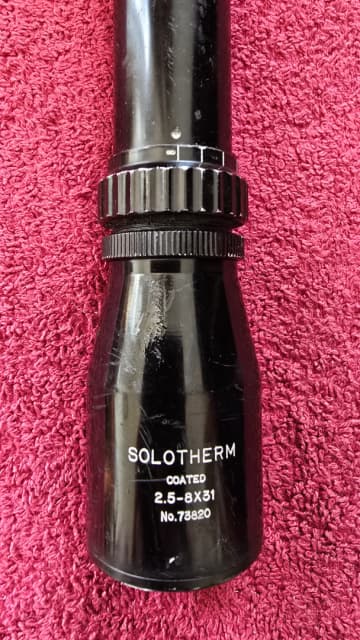 SOLOTHERM 2.5-8X31 VINTAGE RIFLE SCOPE - 3 - 1741553952892_1000067059