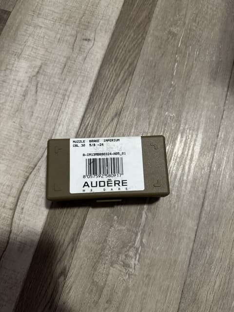 Audere Imperium .30 cal 5/8x24 Muzzle Brake - 3 - 1741833942474_IMG_7499