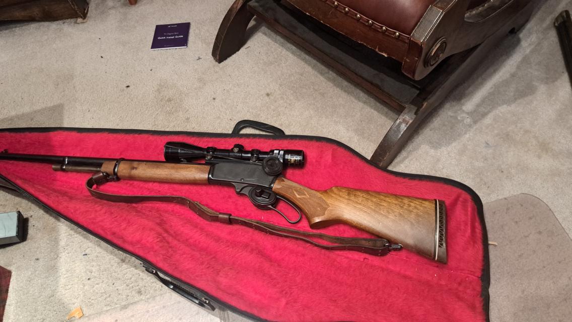 Photo of Marlin 444S lever action rifle 