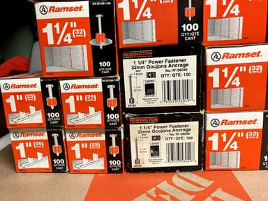 Photo of Ramset fasteners - 2