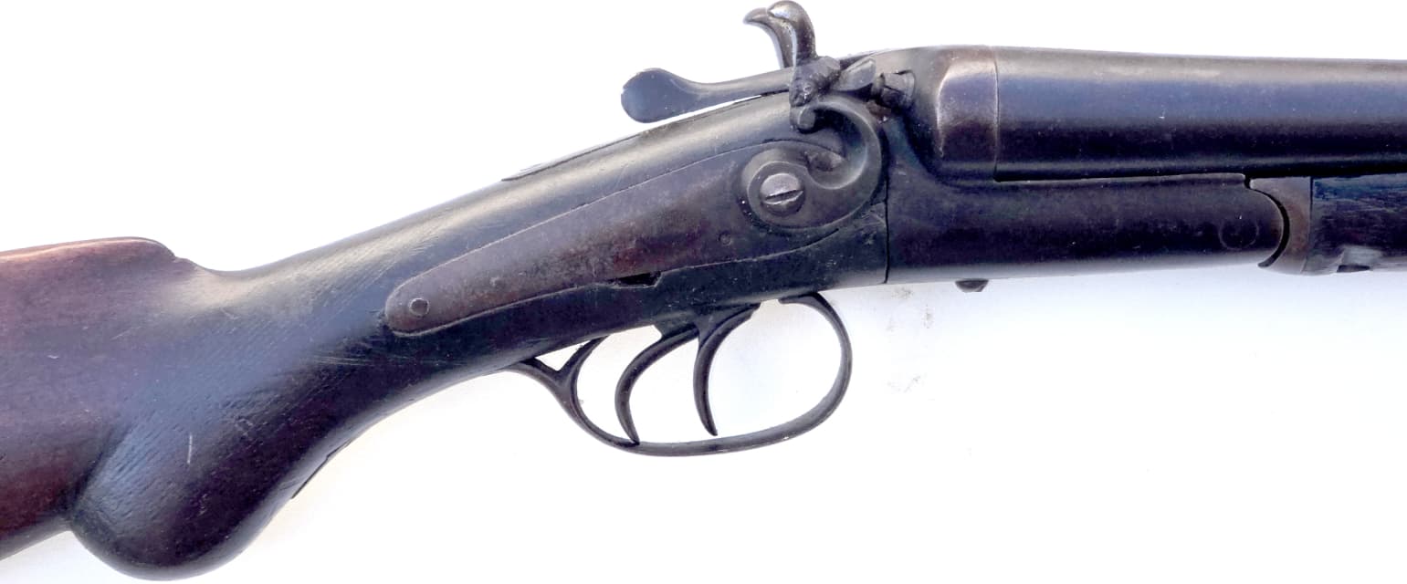 Photo of Unknown Belgium Maker, Cal. 12GA, Double Barrel Shotgun – For Restoration or Parts