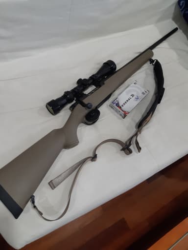 Photo of Mossberg patriot 243 cal