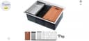 Photo of Price drop from 320$BathIVy drop in Stainless steel sink with accessories
