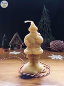 Photo of Beeswax Santa Claus Candle