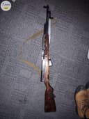 Photo of Russian Tula 1954 Laminate Stock SKS, with modified gas tube cover