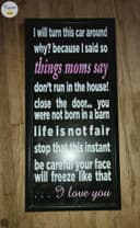Photo of Mom sign