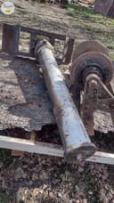 Photo of Hoist and mounting bracket for dump truck.