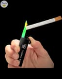 Photo of Tundra Butane Lighter, Black - Refillable with Green Flame