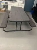 Photo of Table Fold up Maintenance Free Picnic Table