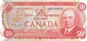 Photo of 1975 Canadian $50.00 Bank Note