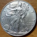 Photo of 2020 USA American Eagle 1OZ silver. Emergency Production Issue