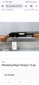 Photo of Mossberg regal 500