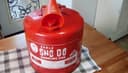 Photo of Vintage Antique Eagle 6 gallon 3.5 pint Sno Go red gas can -very good condition