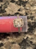 Photo of 14K white gold engagement ring