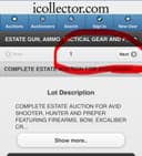 Photo of Huge estate online auction Guns Ammo