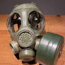 Photo of Canadian c4 gas mask with bag small medium or large