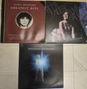 Photo of Vinyl LP Records Linda Ronstadt Greatest, Barbra Streisand Christmas Album, Bette Midler Live