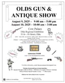 Photo of OLDS GUN & ANTIQUE SHOW AUGUST 9 & 10, 2025