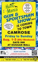 Photo of Hunt Mania Camrose Sportsman show Aug 1-3 2025