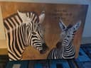 Photo of Beautiful hand painted art. Signed by artist.