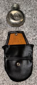 Photo of Soviet Oil Bottle and Pouch