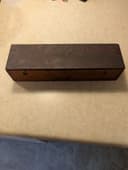 Photo of Vintage Oak Keepsake Box