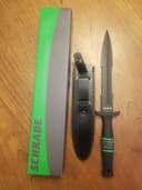 Photo of Schrade Fixed Blade Dagger /Combat Knife -NEW