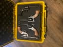 Photo of Revised Ad - Western blank shooting 6 shooters with tooled leather holsters, new. New included options.