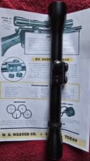 Photo of WEAVER USA KV 60 3X 5X VINTAGE RIFLE SCOPE