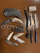Photo of EDC Titanium Knife and Pen Collection Package Deal