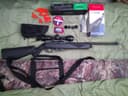 Photo of Like New Crosman air rifle, case, ammo, and accessories.