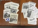Photo of Misc. issues of M1 Garand club newsletters.