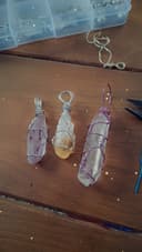 Photo of wrapped crystals