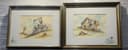 Photo of Pair Original 1979 W.T. ZIVIC Watercolor Paintings - Western "Medical Doctor"
