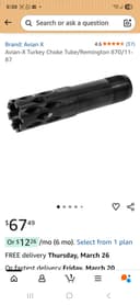 Photo of Avian-X Turkey Choke Tube/Remington 870/11-87