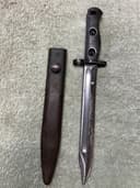 Photo of Canadian C1 FN Bayonet and frog, 1958, I will ship