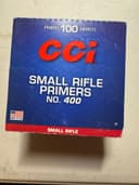 Photo of 7 boxes of 100 CCI Primers - #400 Small Rifle