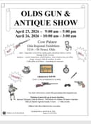 Photo of Olds Gun & Antique Show April 25 & 26, 2026