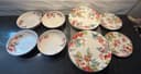 Photo of Rare Pier 1 "Waterbury Leaves" Ironstone Set - 11 Pieces - Excellent Condition