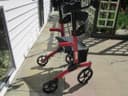 Photo of ALMOST BRAND NEW HOMCOM ARM TROUGH UPRIGHT ROLLATOR WALKER FOR SALE